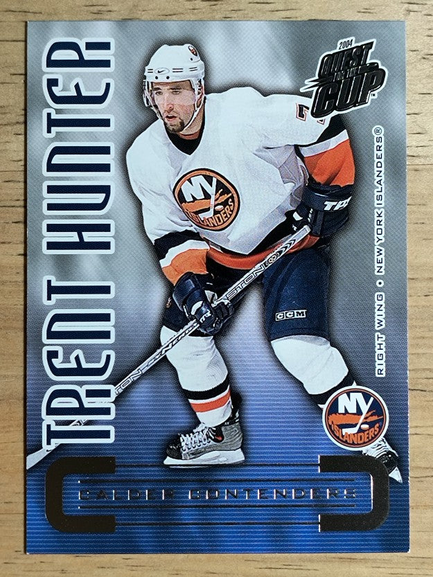 2003-04 Pacific Quest for the Cup Calder Contenders #14 Trent Hunter