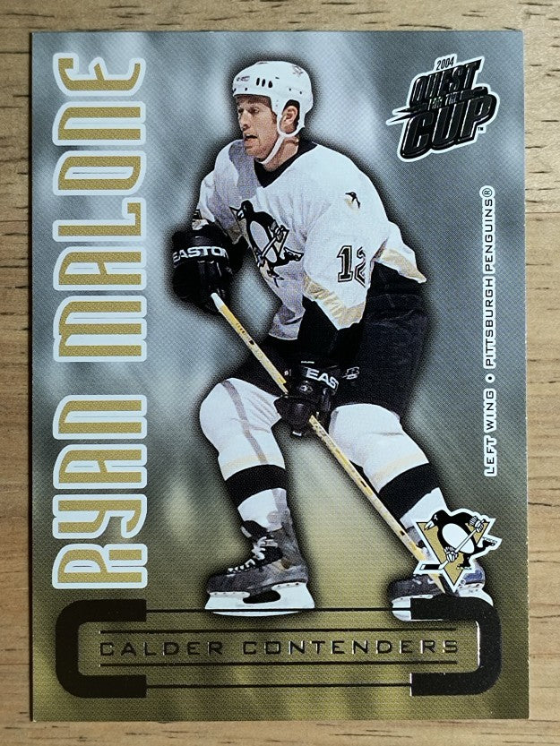 2003-04 Pacific Quest for the Cup Calder Contenders #18 Ryan Malone