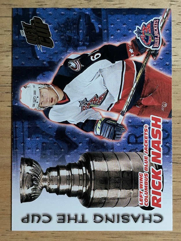 2003-04 Pacific Quest for the Cup Chasing the Cup #5 Rick Nash