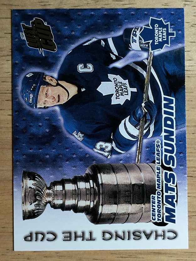 2003-04 Pacific Quest for the Cup Chasing the Cup #8 Mats Sundin