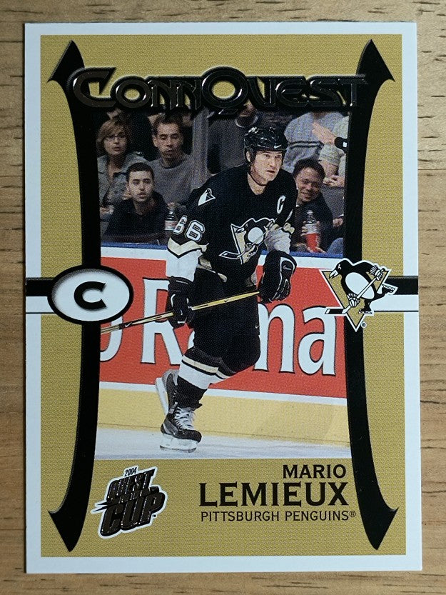 2003-04 Pacific Quest for the Cup Connquest #6 Mario Lemieux