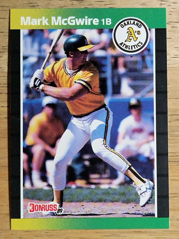 1989 Donruss #95 Mark McGwire