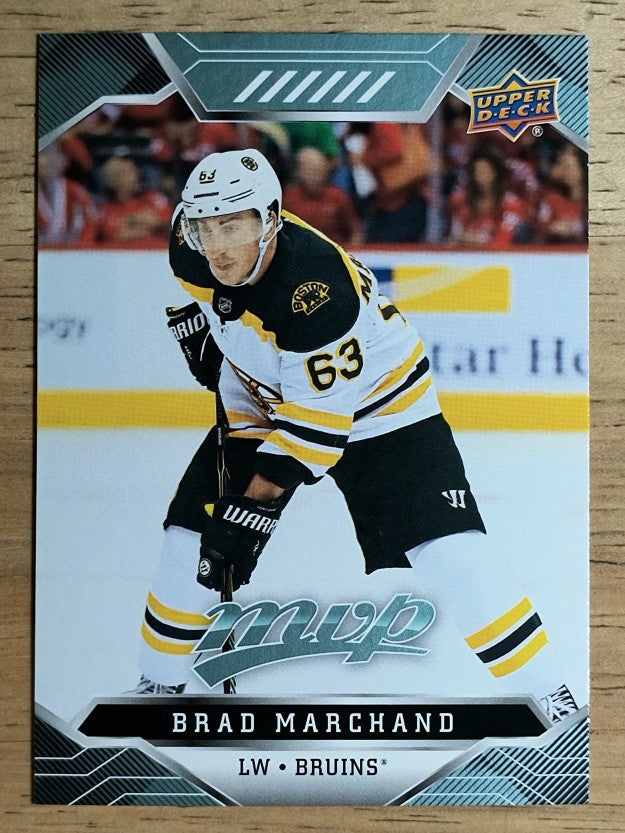 2019-20 Upper Deck MVP #9 Brad Marchand