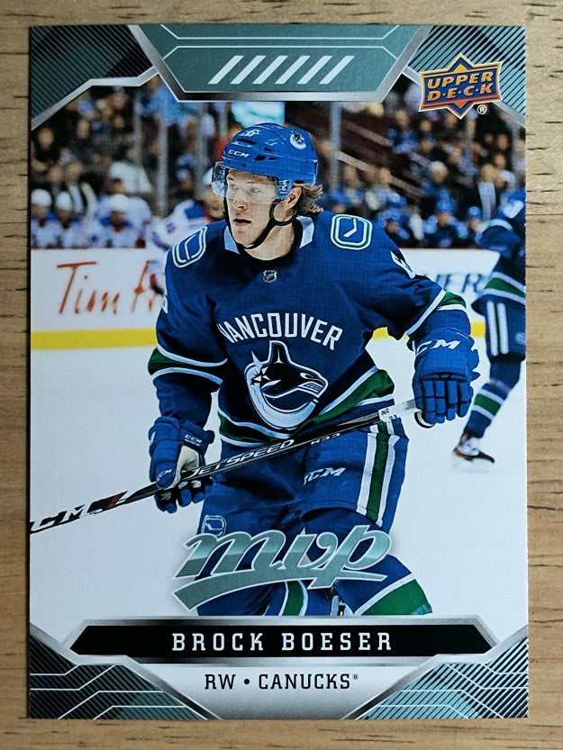 2019-20 Upper Deck MVP #65 Brock Boeser