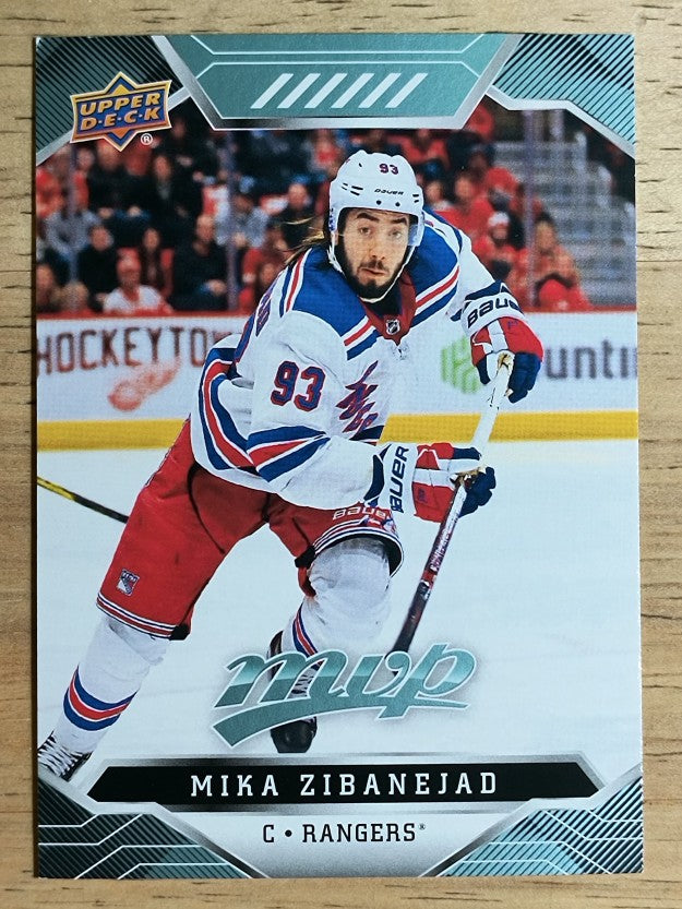 2019-20 Upper Deck MVP #82 Mika Zibanejad