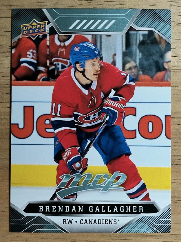 2019-20 Upper Deck MVP #119 Brendan Gallagher