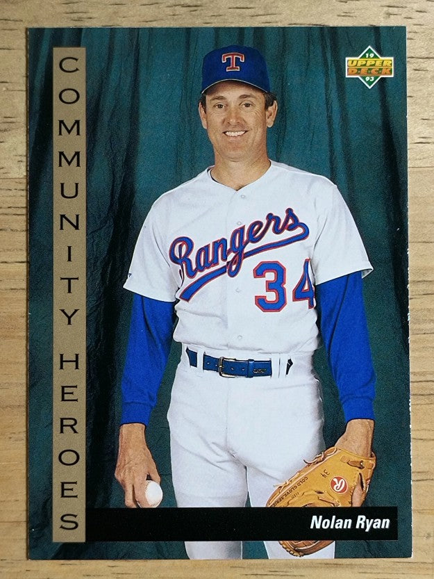 1993 Upper Deck #37 Nolan Ryan CH