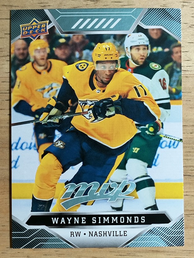 2019-20 Upper Deck MVP #177 Wayne Simmonds