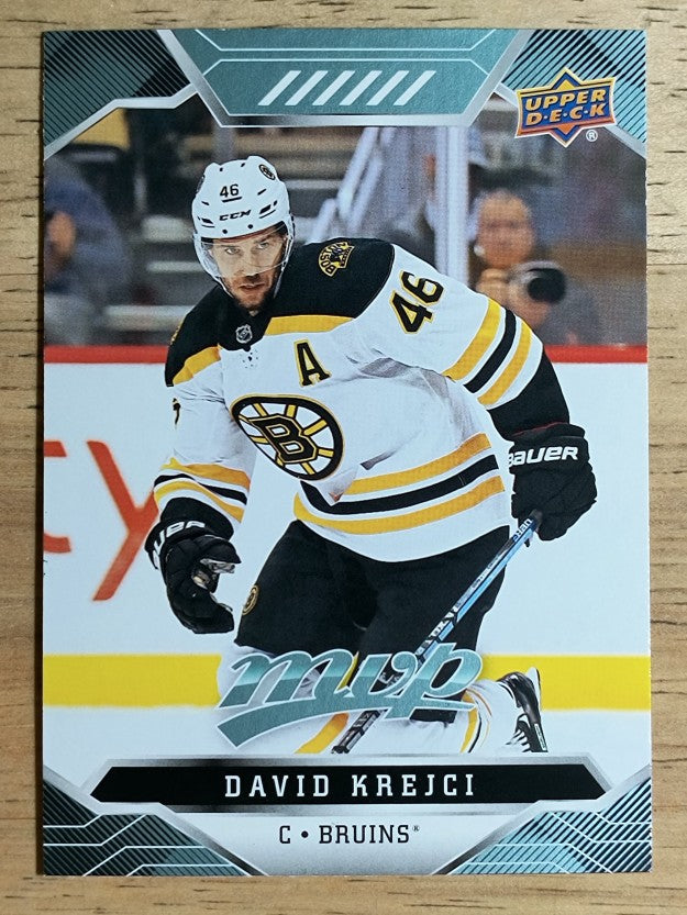 2019-20 Upper Deck MVP #188 David Krejci