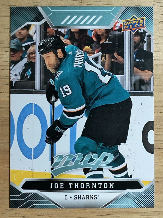 2019-20 Upper Deck MVP #202 Joe Thornton SP