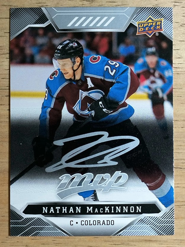 2019-20 Upper Deck MVP Silver Script #12 Nathan MacKinnon