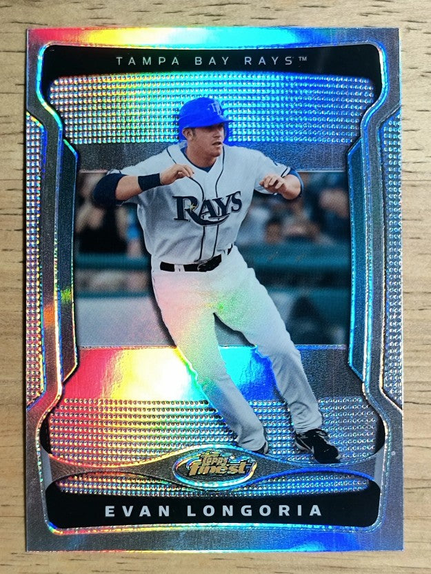 2009 Finest Refractors #3 Evan Longoria