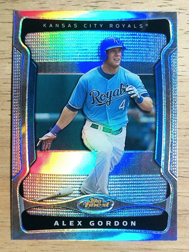 2009 Finest Refractors #4 Alex Gordon