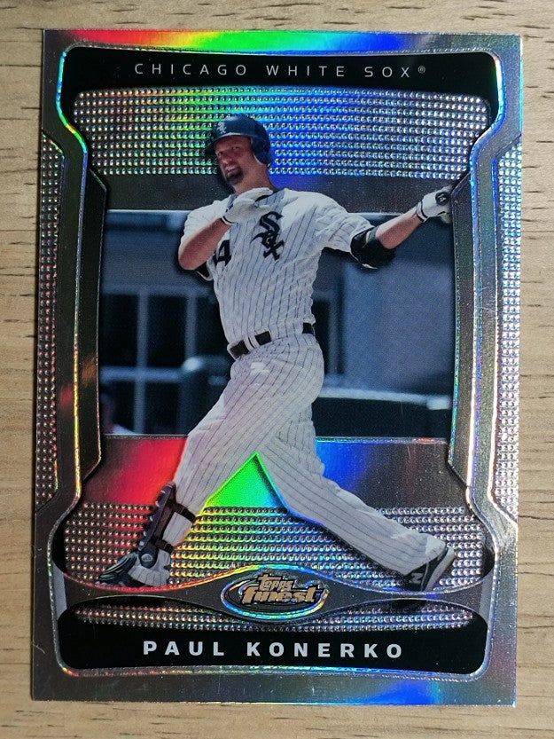 2009 Finest Refractors #14 Paul Konerko