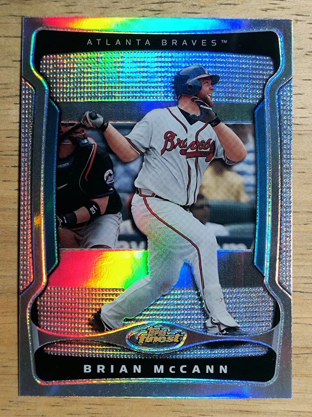 2009 Finest Refractors #16 Brian McCann