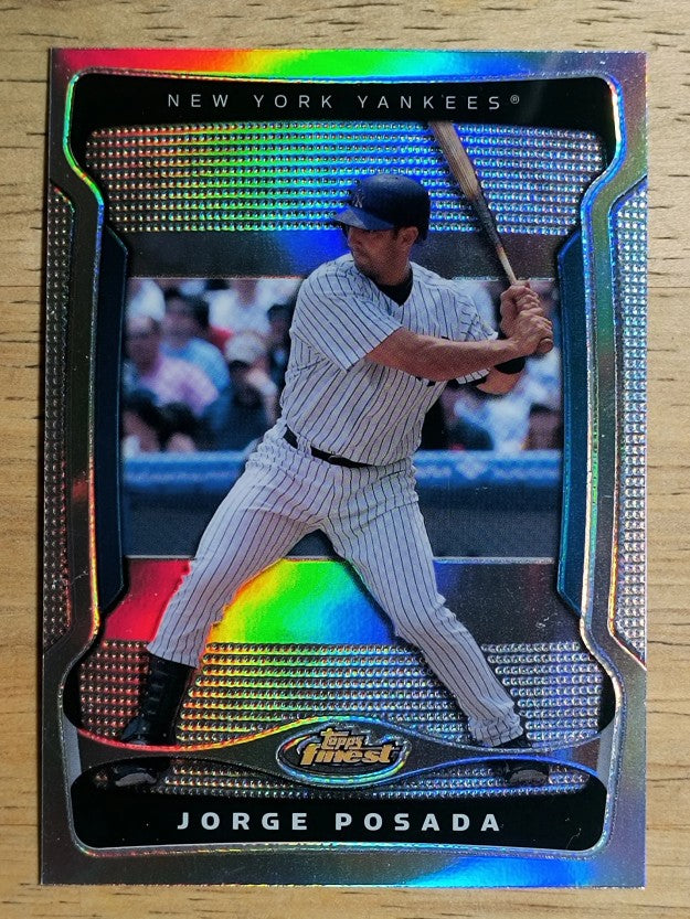 2009 Finest Refractors #20 Jorge Posada