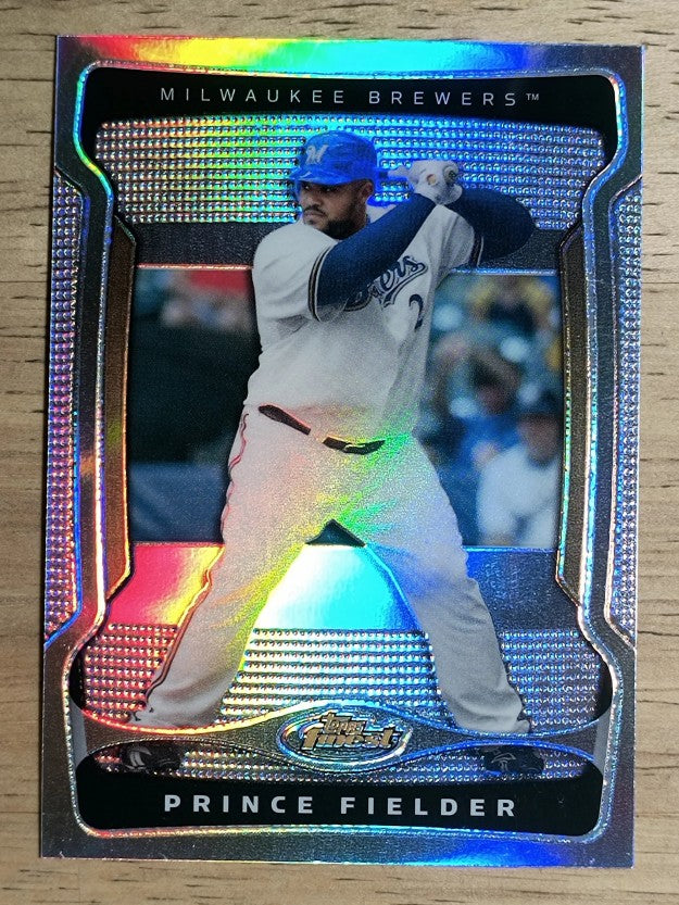 2009 Finest Refractors #28 Prince Fielder