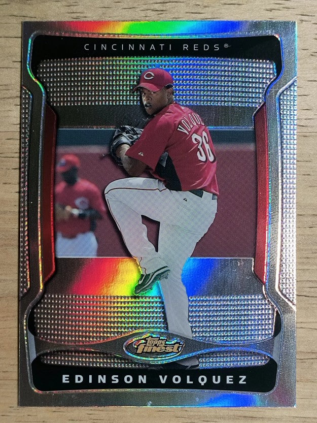 2009 Finest Refractors #36 Edinson Volquez