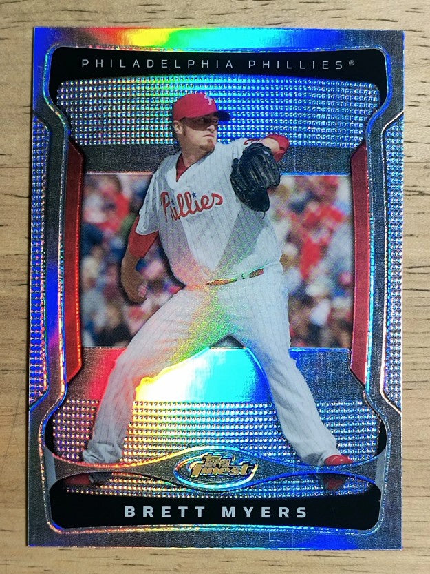 2009 Finest Refractors #39 Brett Myers