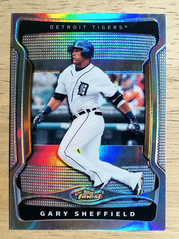 2009 Finest Refractors #43 Gary Sheffield