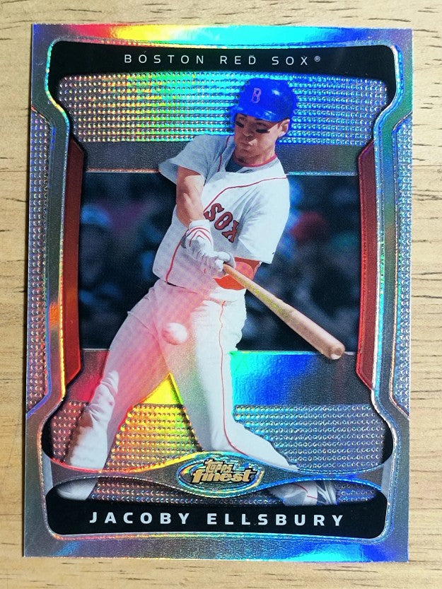 2009 Finest Refractors #46 Jacoby Ellsbury