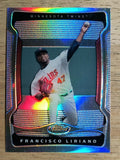 2009 Finest Refractors #47 Francisco Liriano
