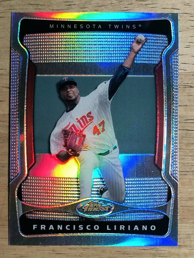 2009 Finest Refractors #47 Francisco Liriano