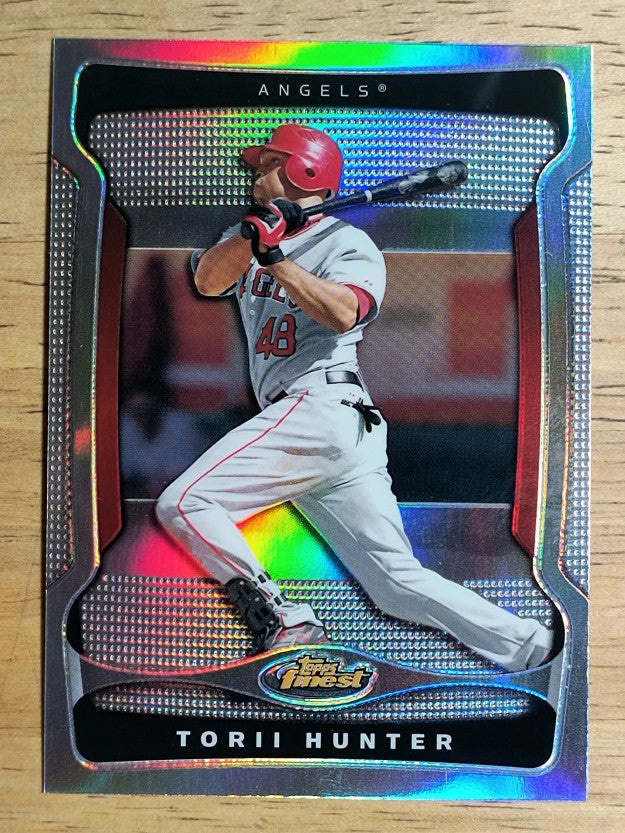 2009 Finest Refractors #48 Torii Hunter