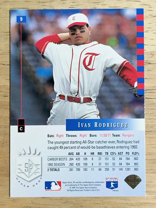 1993 SP #9 Ivan Rodriguez AS