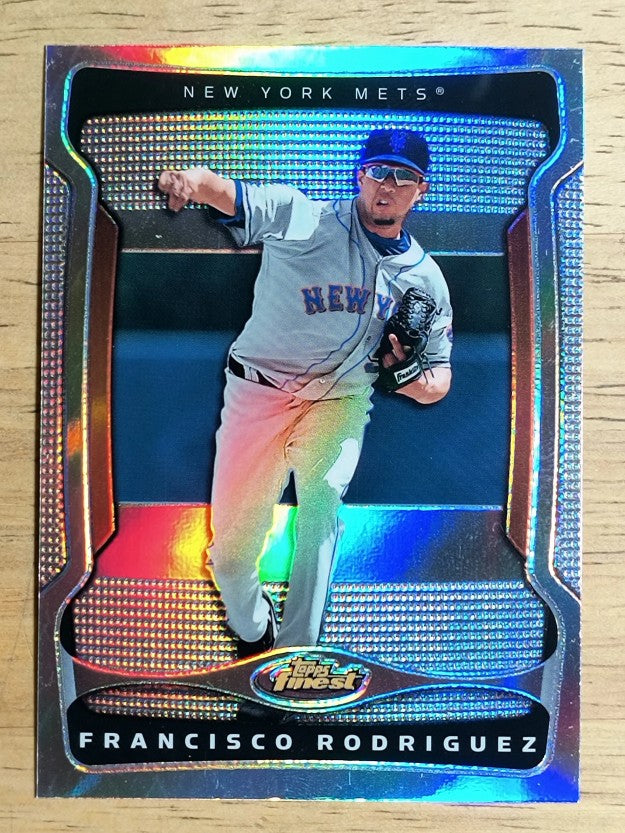 2009 Finest Refractors #58 Francisco Rodriguez