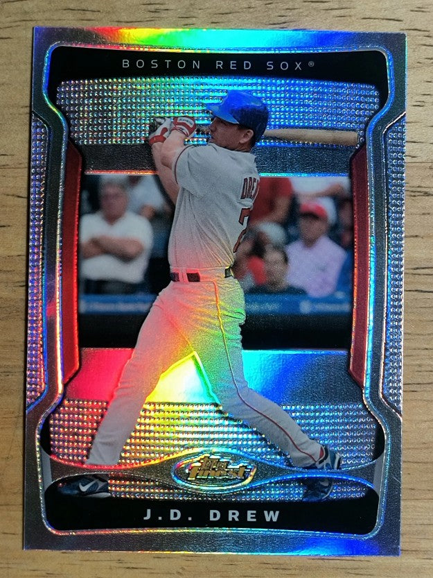 2009 Finest Refractors #64 J.D. Drew