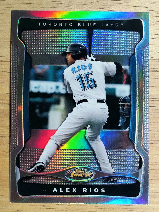 2009 Finest Refractors #70 Alex Rios