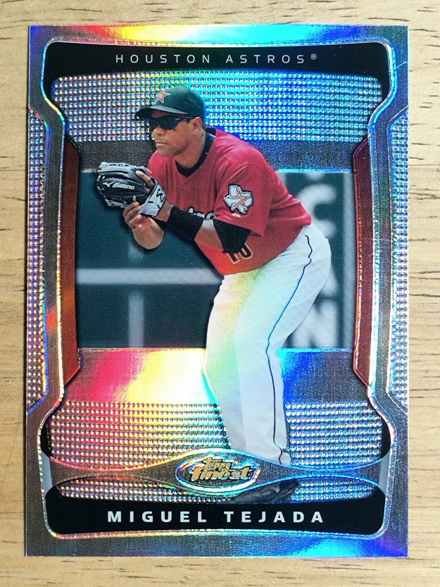 2009 Finest Refractors #72 Miguel Tejada