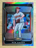 2009 Finest Refractors #79 Dan Haren