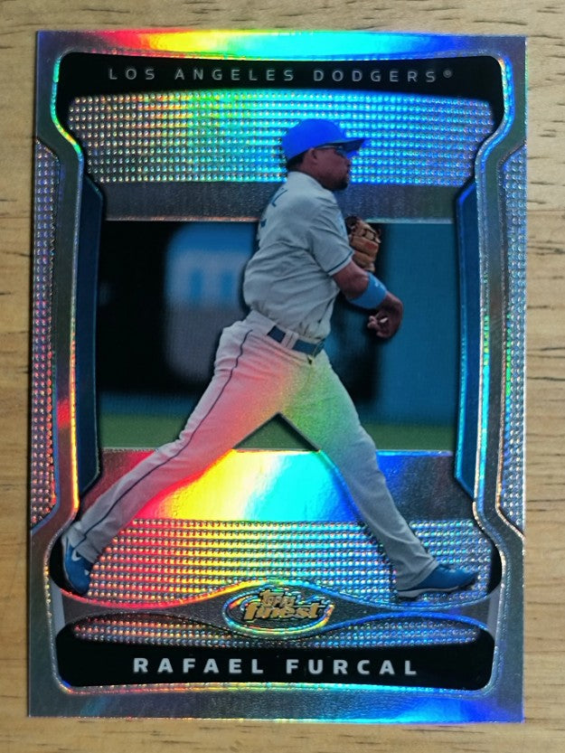 2009 Finest Refractors #82 Rafael Furcal