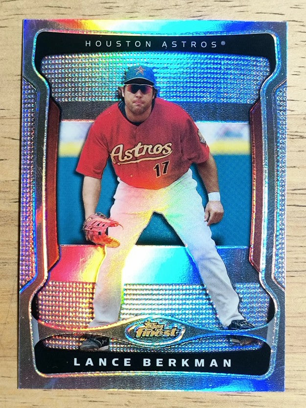 2009 Finest Refractors #85 Lance Berkman