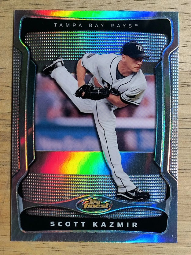 2009 Finest Refractors #92 Scott Kazmir