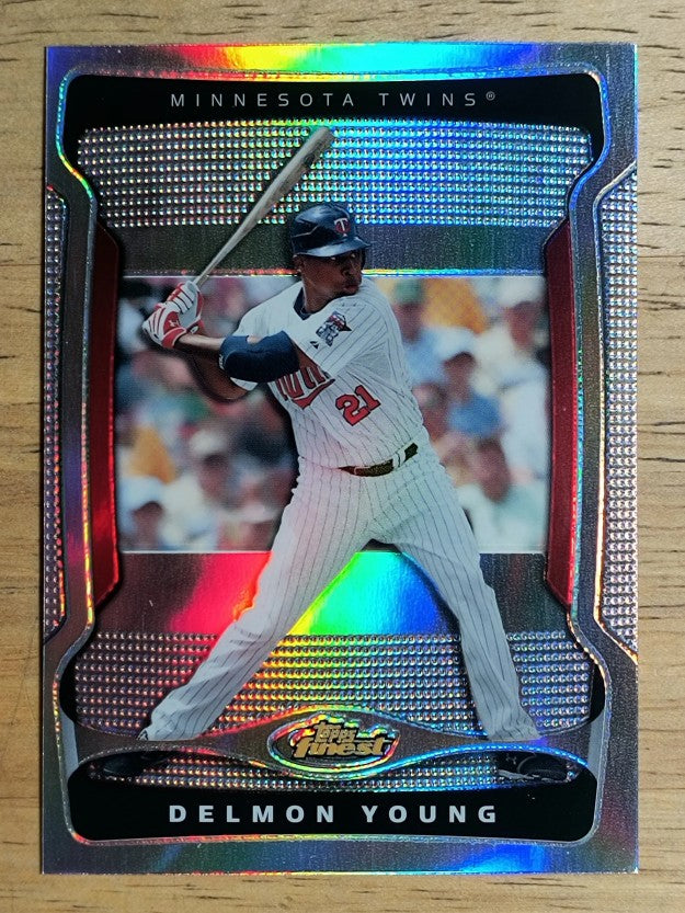 2009 Finest Refractors #93 Delmon Young