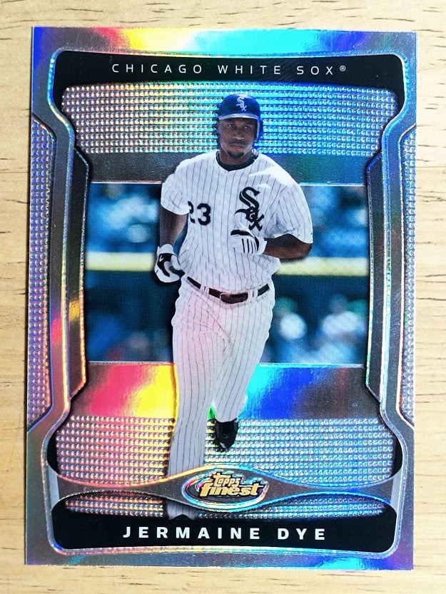 2009 Finest Refractors #94 Jermaine Dye