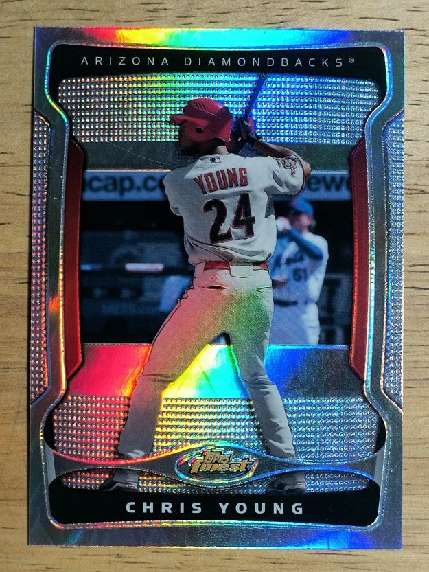 2009 Finest Refractors #97 Chris Young