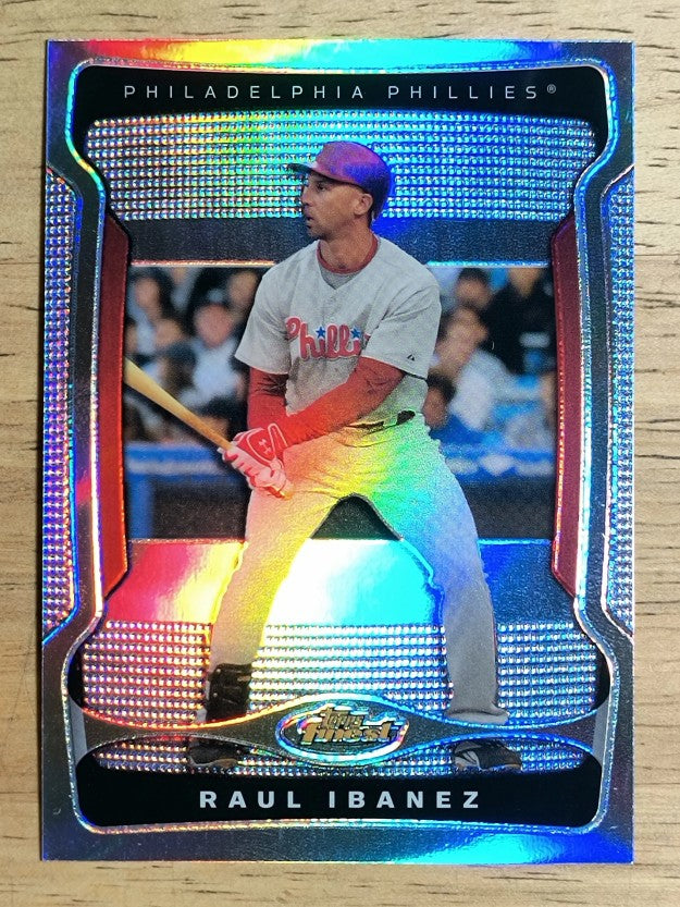 2009 Finest Refractors #104 Raul Ibanez