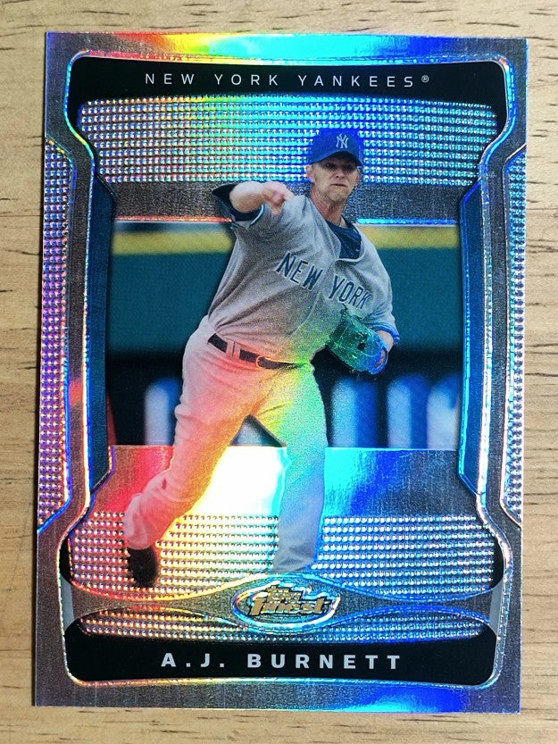 2009 Finest Refractors #108 A.J. Burnett