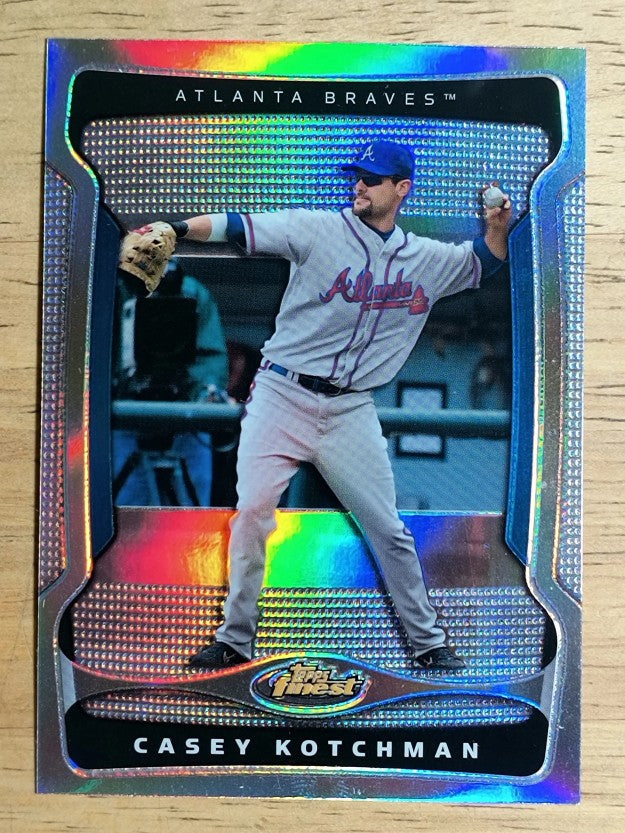 2009 Finest Refractors #113 Casey Kotchman
