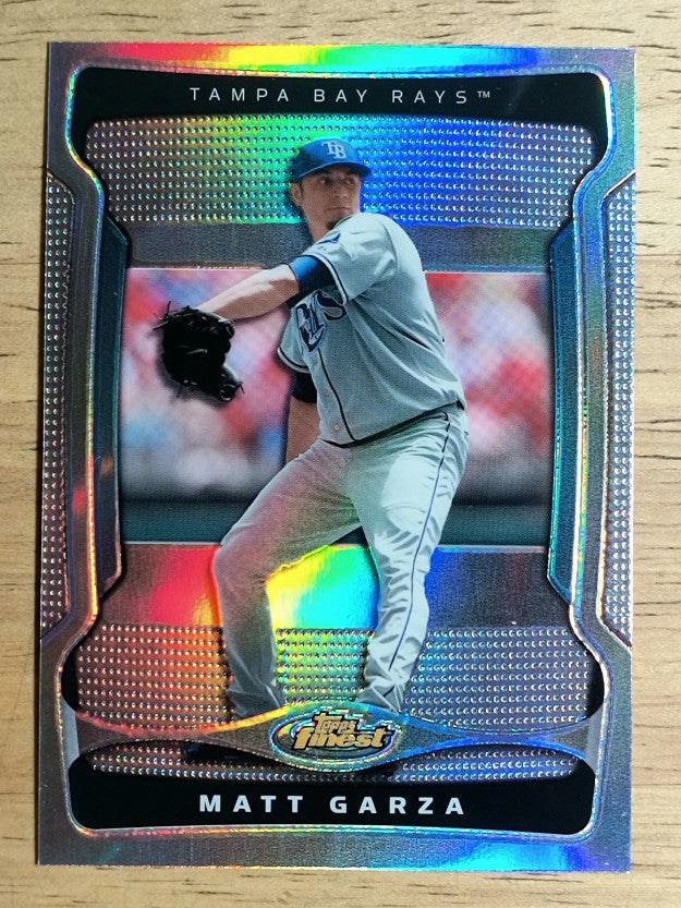2009 Finest Refractors #114 Matt Garza
