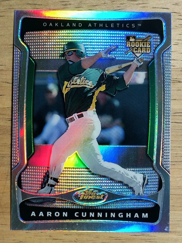 2009 Finest Refractors #127 Aaron Cunningham