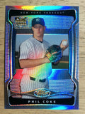 2009 Finest Refractors #128 Phil Coke