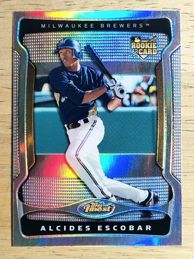2009 Finest Refractors #129 Alcides Escobar