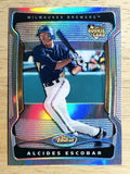 2009 Finest Refractors #129 Alcides Escobar