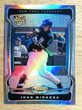 2009 Finest Refractors #134 Juan Miranda