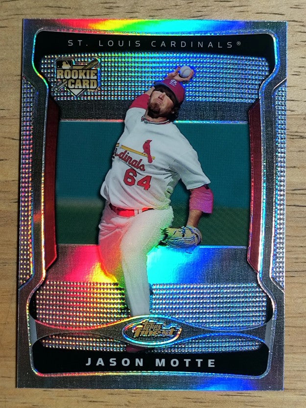 2009 Finest Refractors #135 Jason Motte